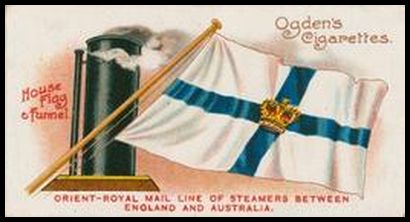 48 Orient Royal Mail Line of Steamers Between England and Australia
